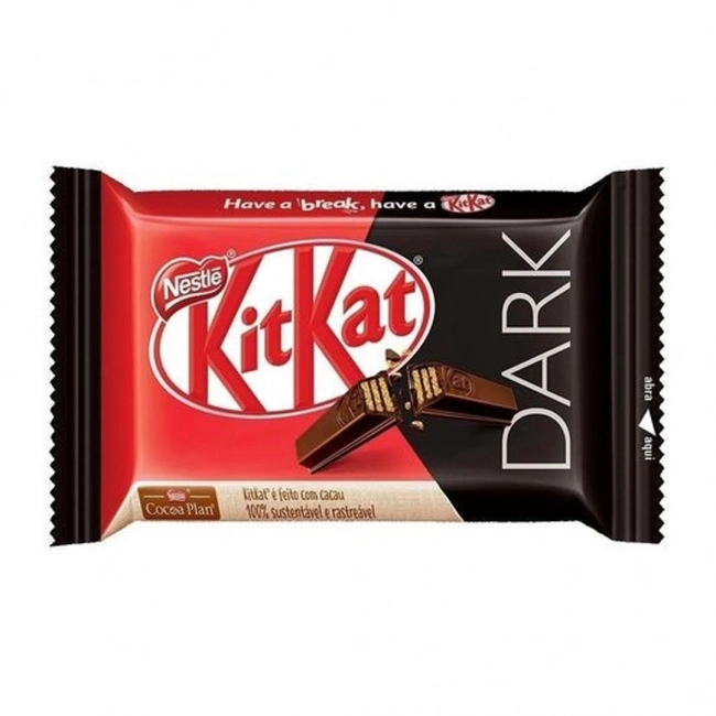 Chocolate kit kat 41,5gr dark Lacta 
