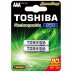 Pilha Recarregável AAA Com 2 Unidades 950 Mah Toshiba