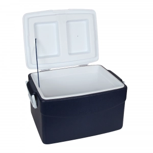 Caixa térmica 48 litros Mor glacial azul