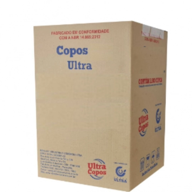 Caixa de copos 80ml com 25 pacotes Ultratherm