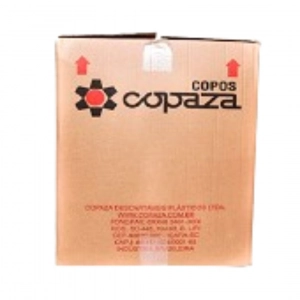 Copo 440 ML PP liso transparente caixa com 1000 unidades Copaza