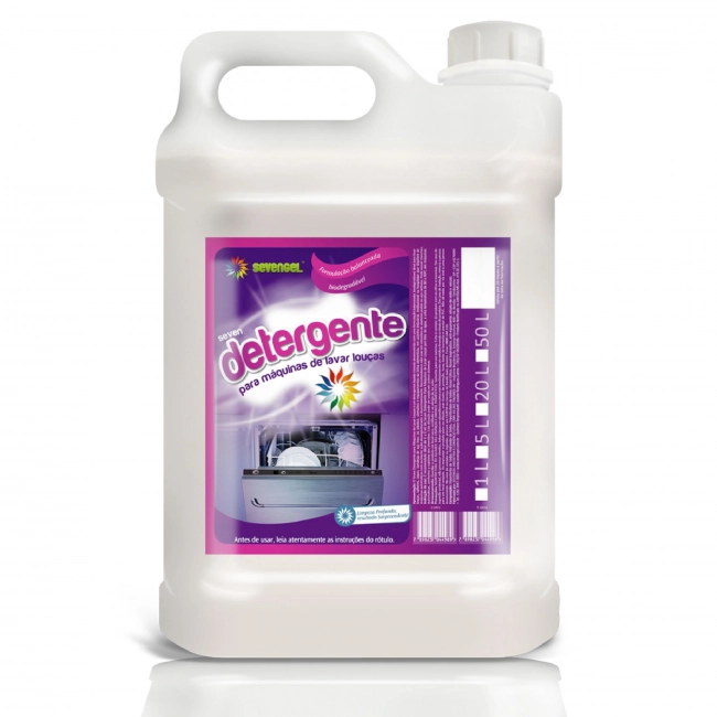 Detergente para maquina lava louças Sevengel 5 litros