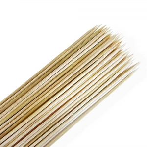 Espeto de Bambu 18 Centímetros Com 50 Unidades Arco-irirs