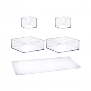 Compre com Garantia Kit Organizador 5 Peças Plasútil