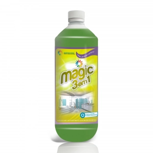 Limpador concentrado Magic (limpa, desinfeta e perfuma) biodegradável 1 litro Sevengel