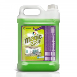 Limpador concentrado Magic (limpa, desinfeta e perfuma) biodegradável 5 litros Sevengel