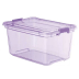 Organizador 27 litros lilas cristal Plasvale