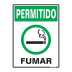 Placa Sinalize 20x30cm poliestireno proibido fumar lei federal