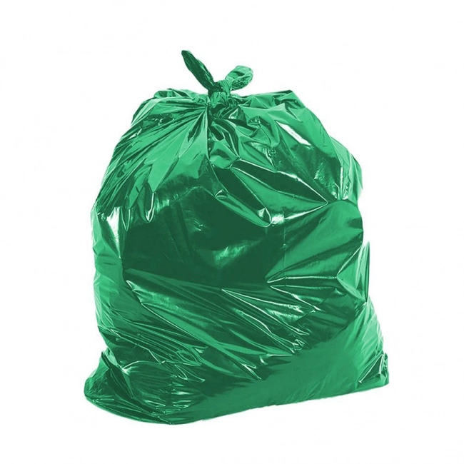 Saco para Lixo Verde 150 Litros Micra 7 Com 10 Unidades Plastsul 