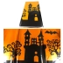 Toalha Plastica 137 Por 183 Halloween Castelo Ponto das Festas