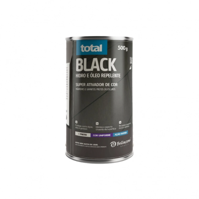 Total Black Super Ativador de Cor 500 Gramas Bellinzoni 