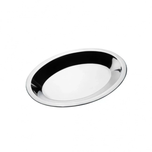 Travessa Oval Inox 20 Centímetros Funda Gp024 GP Inox